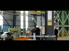 Στoκ Sgcc Dx51d 1.5mm Ζυγισμένη τροχιά από χάλυβα για φύλλα οροφής